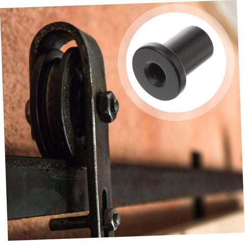 5 Pack Barn Door Track Spacers For Sliding Barn Door Hardware Adjustable Wall Mount Spacers close-up view