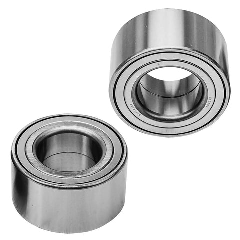 AWD 4 Piece Wheel Bearing Hubs Kit For Mazda CX 9 2007 Through 2015 Includes Two Front Wheel Bearings And Two Rear Hubs 5 Bolt Square Flange Non ABS Replacement Ready To Install - two front wheel bearings close-up view