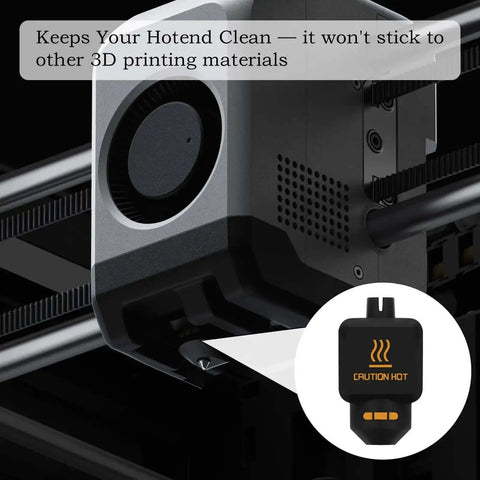 3D printer with 10 Pack Silicone Sock For P2S 3D Printer Hotend Cover Nozzle Boot High Temperature Enclosure Sleeve Dust Shield installed