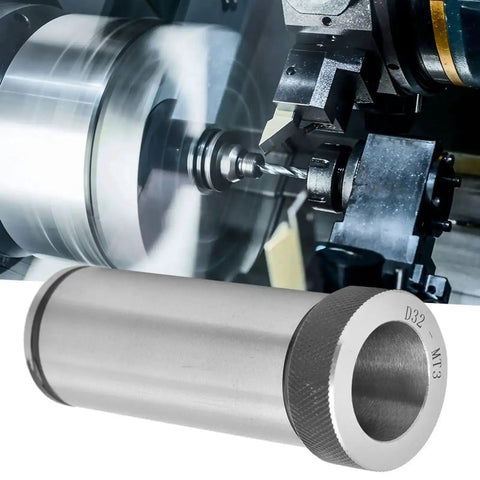Morse Taper Drill Sleeve Reducing Adapter Tool Holder Bushing for CNC Lathe Milling 40Cr Steel D32 MT3 32mm Inner Diameter