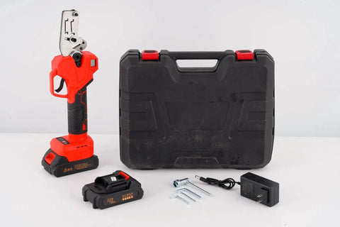Electric Din Rail Cutter With Double Groove And Rechargeable Battery for Cutting 35mm Wide Aluminum and Steel DIN Rails, accessories