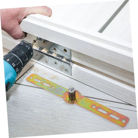 Installation of heavy duty adjustable sofa hinge with automatic reset function for folding sofas beds cupboards and recliners