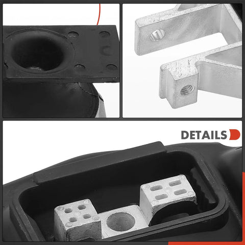 Close-up details of Ford Focus 3 Piece Engine Motor Mount And Transmission Mount Set For 2012 2013 2014 2015 2016 2.0L DIY Ready Bolt In