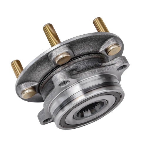 AWD Front Two Piece Wheel Bearing Hubs Kit For 2008 2015 Mitsubishi Lancer Replacement with 5 Lug Encoder ABS