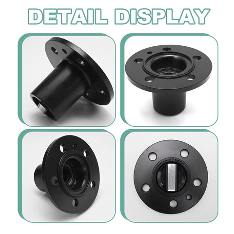 Two Pack 428 Locking Hubs For 4WD Ford Ranger 1983 To 1997 And Mazda Navajo 1991 To 1994 Replaces 29071 428 No Fuss Easy Install