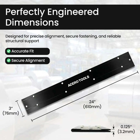 Sheet Metal Bender 24 Inch Folding Tool For HVAC Roofing And Siding Projects A Real Workhorse For Metal Fabrication dimensions guide