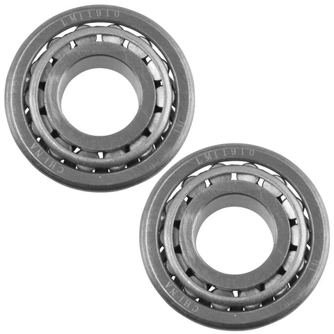 Front Outer Wheel Bearing Pair Set Of 2 For Alfa Romeo Chevy Ford Jeep, Drop In Replacement, OE Quality Aftermarket Bearings
