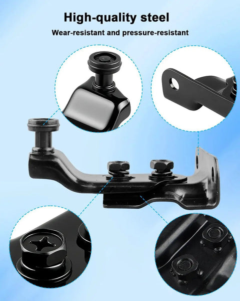 1 Pair Sliding Rear Door Roller Top Bracket For Odyssey 2011 2012 2013 2014 2015 2016 2017 Left And Right Upper Bracket Replacement 72510-TK8-A01 in high-quality steel