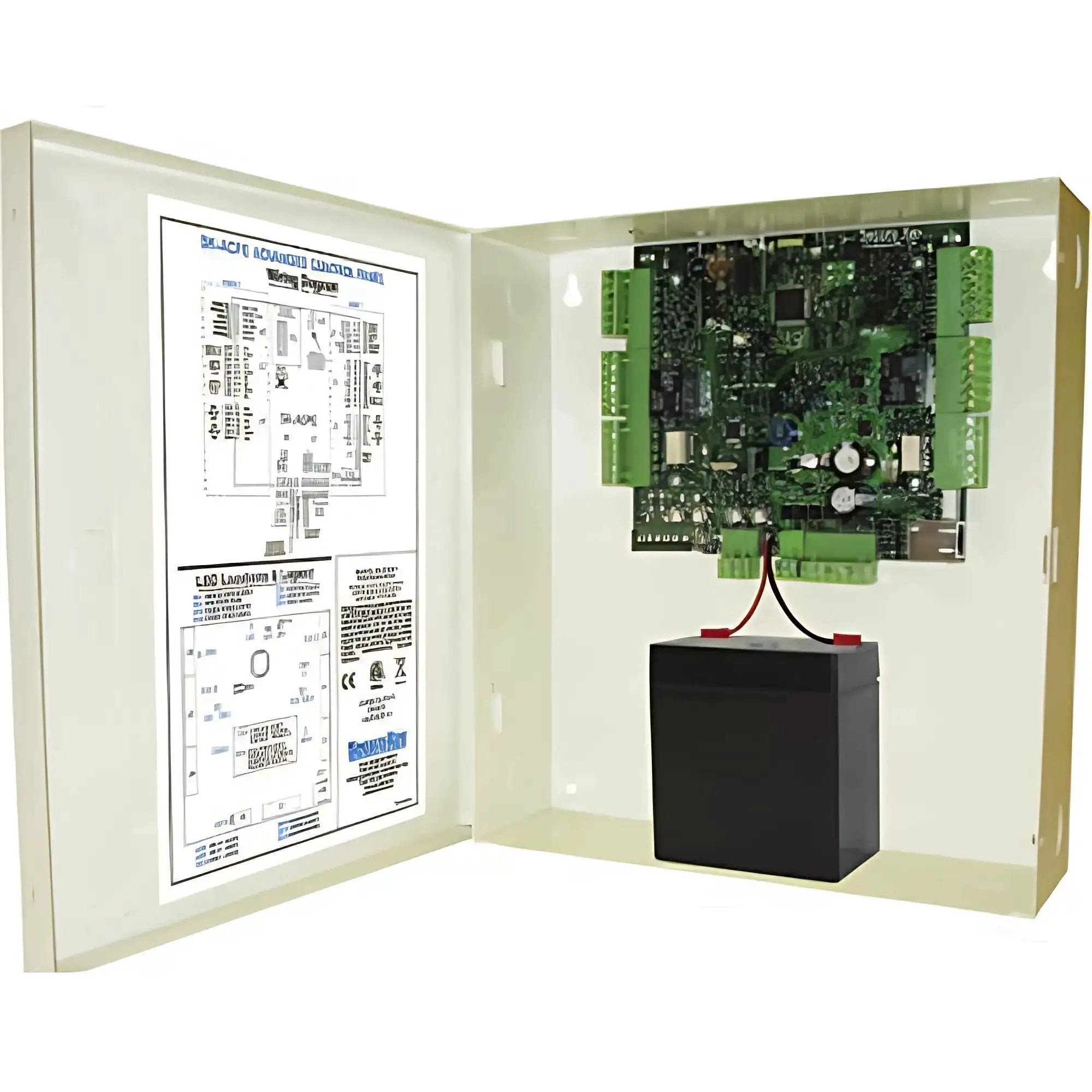 2-Door Access Control Panel With Ethernet Enclosure Ci...