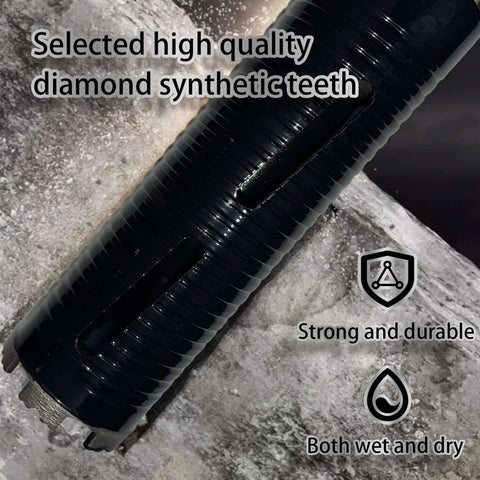 Two Inch Diamond Core Drill Bit Set For Concrete And Masonry With Ten Inch Drilling Depth Laser Welded Core Bit dual use