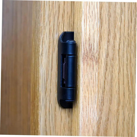Heavy Duty Cabinet Door Hinges 6 Pack For Home Repair Iron Construction High Load Bearing installed on wood cabinet door