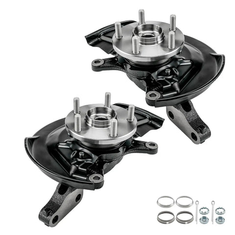 Front Steering Knuckle And Wheel Bearing Hub Assembly For Toyota Camry 1997 To 2001, Front Passenger And Driver Sides, 2 Pack Replacement Replaces 698472 698473