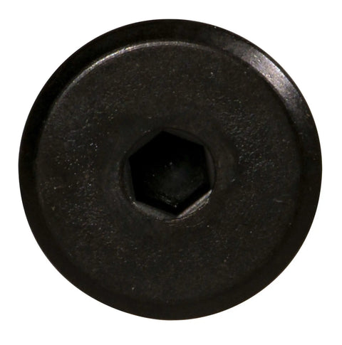 Hard To Find Black Flat Hex Head Fastener Set For Furniture, Cabinetry, And DIY Projects, Joint Connector Bolts 1/4-20 x 1.97 In