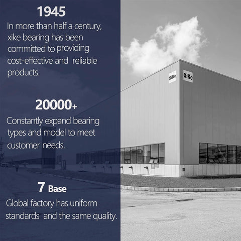 XiKe bearing factory exterior with XiKe logo on modern building