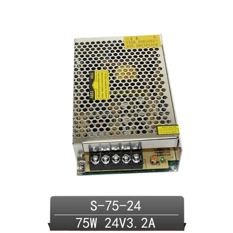 High Efficiency 75W 24V 3A Single Output Switch Mode Power Supply SMPS for electronics DIY projects and industrial use