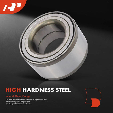 2 Front Wheel Bearings For Toyota Tacoma 1995 To 2004, Tundra 2000 To 2006, 4Runner 1996 To 2002, Sequoia 2001 To 2007, high hardness steel
