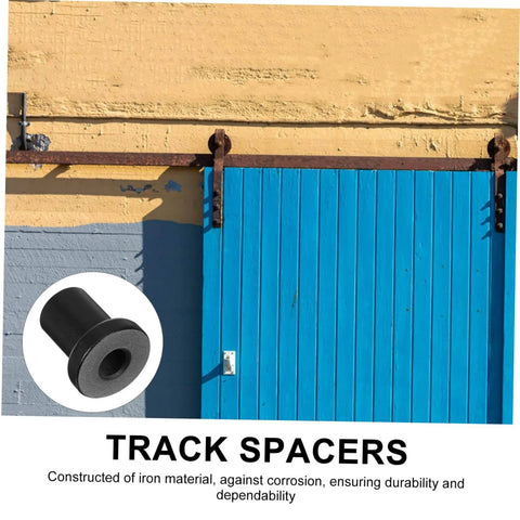 Four Pack Replacement Carbon Steel Track Spacers Set For Barn Doors And Sliding Door Hardware Heavy Duty Connector Spacers
