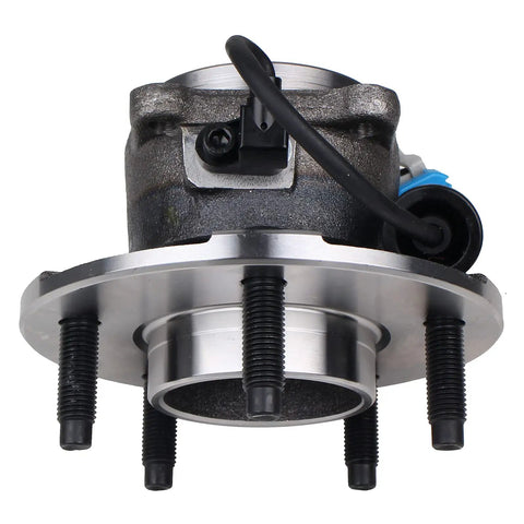 Front view of Rear Wheel Hub Bearing Assembly For 2002-2007 Saturn Vue, 2005-2006 Chevy Equinox, And 2006 Pontiac Torrent, 5 Lug With ABS