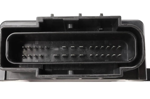 Close-up of the electrical connector on the Fuel Pump Power Control Module 13554821 Replacement That Delivers Smooth Idle And Rock Solid Fuel Delivery