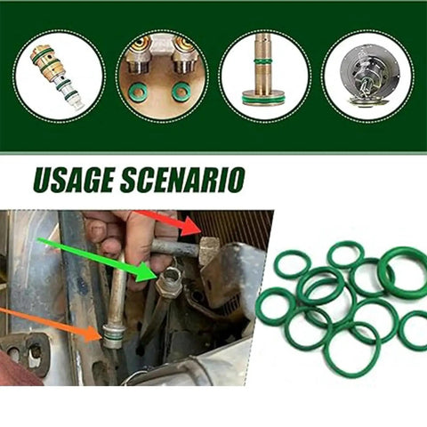 Ultimate 270 Piece Rubber O Ring Kit Metric Size Assortment with Durable Storage Box for Plumbing and Automotive Repair Usage Scenario