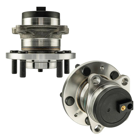 Rear Wheel Hub Bearing Assembly Pair For 2007 2015 Mazda CX 9 FWD 5 Lug Vehicles And OE Style Replacement 512452 Hub Kit