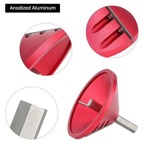 2 In 1 PVC Pipe Deburring And Chamfer Tool For Inner And Outer Reaming Works On PVC CPVC ABS PP And PE Pipes Fits From 0.75 to 3.5 Inch OD