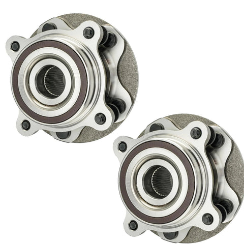 515202 Front Wheel Bearing And Hub Assembly Compatible With 2007 2021 Toyota Tundra And 2008 2022 Toyota Sequoia Two Piece Set