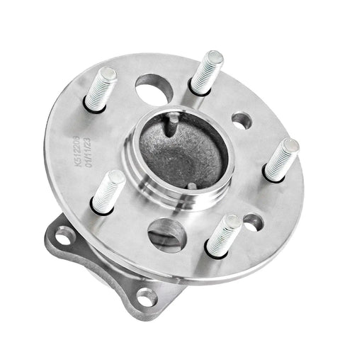 4 Piece Front Wheel Bearings And Rear Hub Bearings Kit For 2005-2012 Toyota Avalon, showing a rear hub with bolts visible.