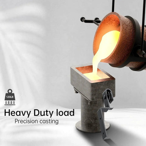 Heavy duty load casting process for 4 Ft Mini Cabinet Bypass Double Sliding Barn Door Hardware Track Kit with carbon steel track.