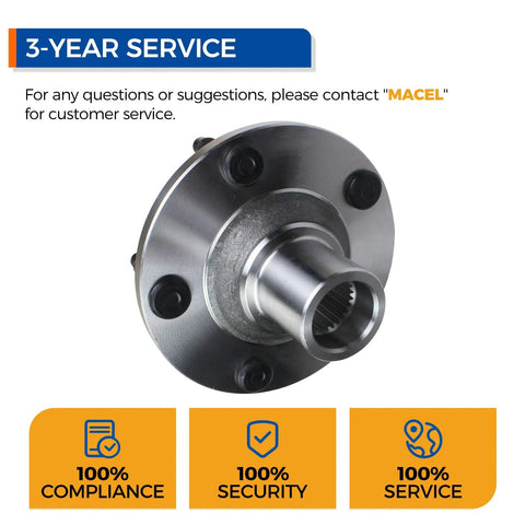 Front Wheel Bearing Hub Assembly 518515 Fit For Ford Escape 2001 2012 Mazda Tribute 2001 2011 Mercury Mariner 2005 2011