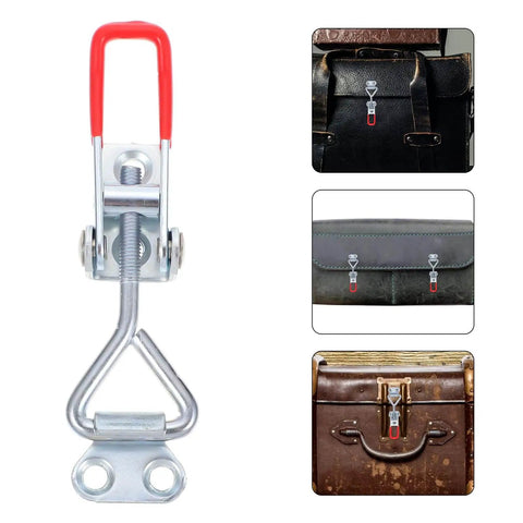 Eight Piece Adjustable Toggle Clamps Built Tough For The Shop Heavy Duty Zinc Plated Iron Box Pull Latches for workholding