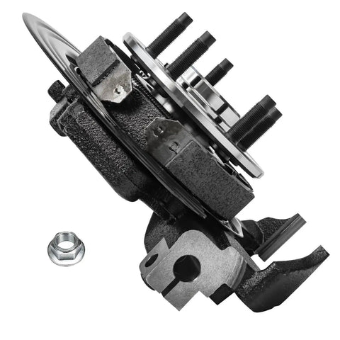 Rear Two Piece Steering Knuckles With Wheel Hub Bearing Assembly For 2002 2003 2004 2005 Ford Explorer And Mercury Mountaineer