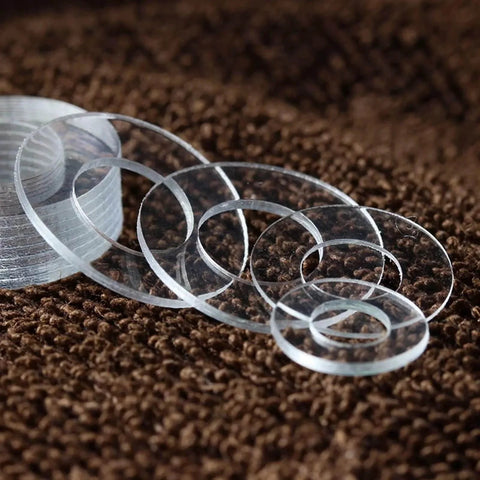 Transparent PVC hard washers set for screws M1.2-M20, gasket insulation plate pads, 100 pieces, ideal for electronics and DIY.