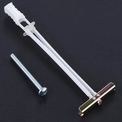 Drywall Anchors 3/16-24 Bolt Anchor For Hollow Walls, Includes 20 Anchors And 20 Bolts, Easy Insert And Flip Design