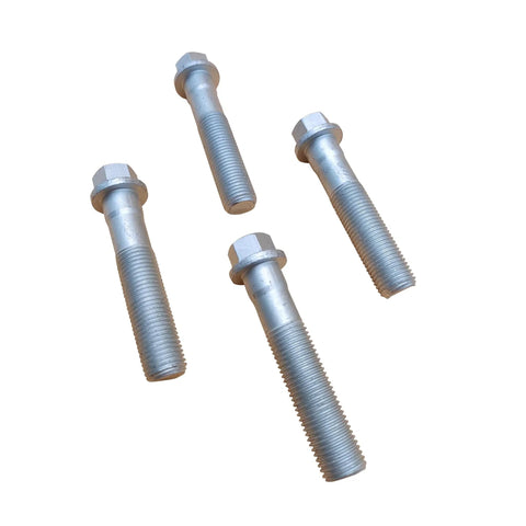 4 Pack Front Wheel Hub Bearing Mounting Bolts Hardware Kit Heavy Duty Compatible With Chevy Silverado 2500 3500 HD Express 2500 3500 4500 And GMC Savana Sierra Yukon 917519