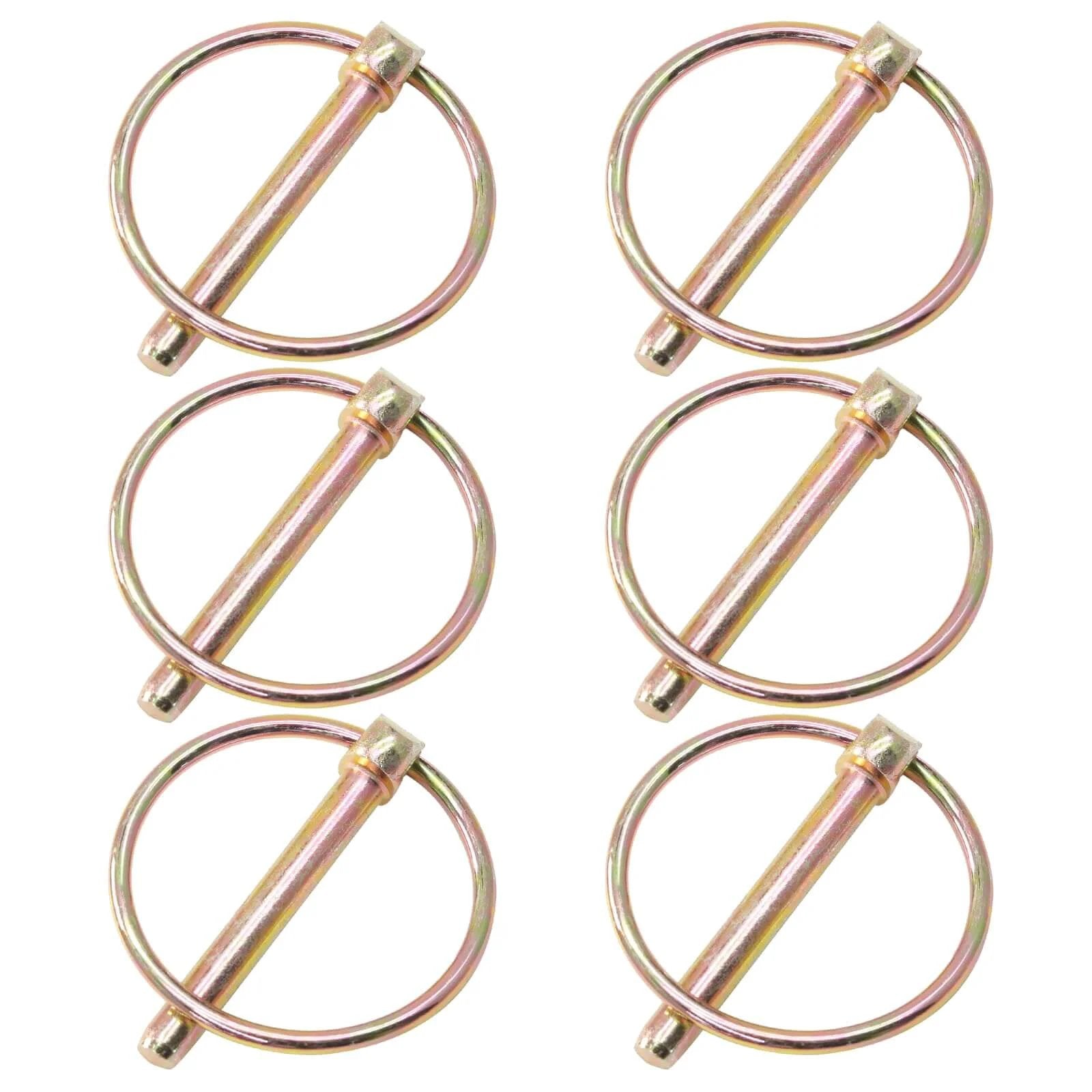 heavy duty linch pins set - 6 Pack Galvanized 🍁 &ndash...