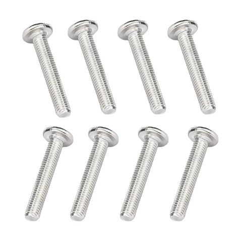 30 Piece M6 30mm Flat Head Hex Socket Cap Screws Bolts In 304 Stainless Steel 18 8 Fully Threaded Hex Drive Fasteners