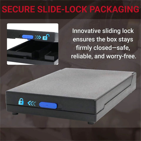 Secure slide-lock packaging for the 3/8-16 Helicoil Thread Repair Kit With HSS Drill Bit, Thread Inserts, Installation Tool