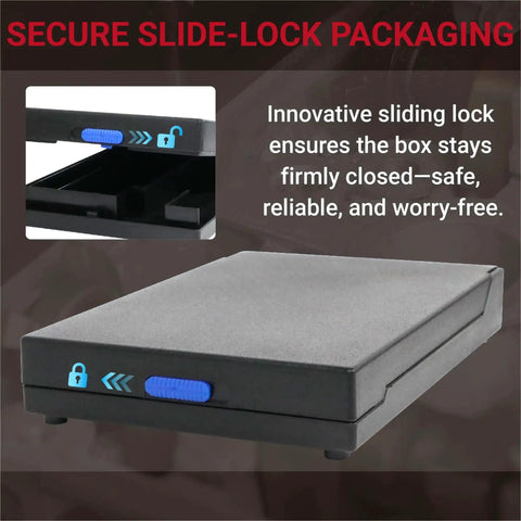 Secure slide-lock packaging for the 1/4-20 Helicoil Thread Repair Kit With HSS Drill Bit And Thread Inserts.