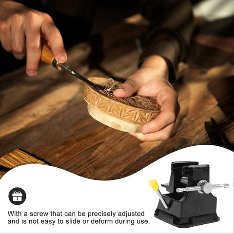 Mini Bench Vise Table Clamp With Suction Base For Jewelry Making And Carving DIY Craft Workholding Small Flat Jaw Fixture Tool For Precise Fixing Of Small Items Pro Grade Dope