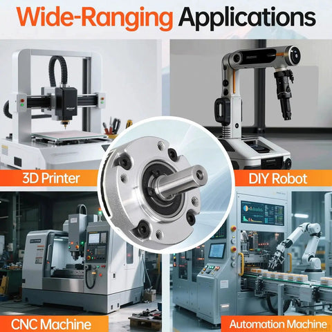 5 To 1 Planetary Gearbox Reducer For Nema 17 Stepper Motor applications including 3D printer, CNC machine, DIY robot, automation machine