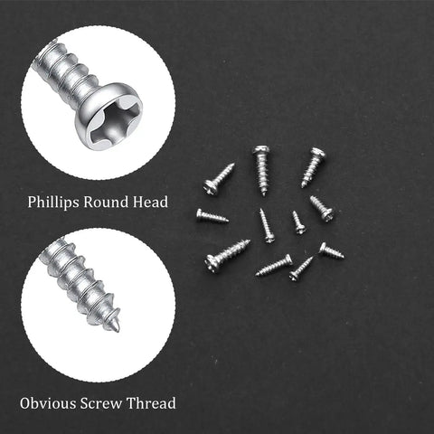 Ultra Handy Micro Screw Repair Kit For Glasses, Watches, Phones And Electronics, 1200Pcs Stainless Steel Tiny Screws detail image