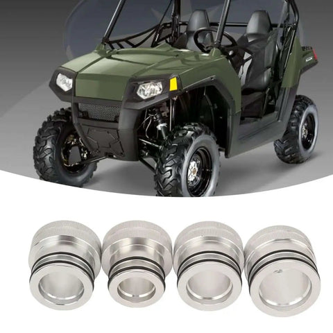 Wheel Bearing Greaser Kit For Sportsman And General 4 Piece Bearing Grease Tool Set With Pro Grade Aluminum Non Slip Grip in front of ATV