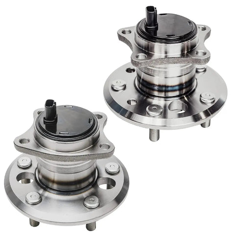 Beefed-Up Rear Wheel Bearing Hub Kit With Sway Bar End Links For Toyota Camry 2007-2011, Avalon 2006-2012, ES350 2007-2012 - two rear hub assemblies image