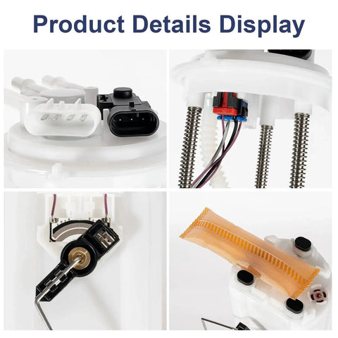 Electric Fuel Pump Module Assembly For 1997 1998 1999 2000 Chevy S10 GMC Sonoma And Isuzu Hombre 2.2L L4 details display