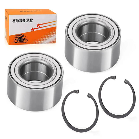 2 Pack Heavy Duty Rear Wheel Bearings For Polaris ATV And UTV Fits Sportsman Ranger RZR 400 500 570 600 700 800 900 1000 With OE Numbers 3515087 3514635 3514917 3585502 7710440 Built To Last with box and circlips