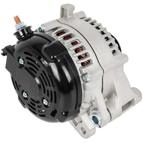 High Output 160 Amp Alternator Replacement For Jeep Wrangler 3.6L 2012 2018 JK 3.6L 2018 12 Volt CCW Rotation Six Groove Pulley