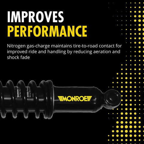 Monroe DRiV shock absorber with coil spring assembly for Ford F-150, pack of 2