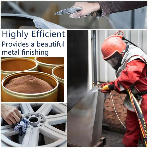 Garnet Sand Blasting Media 100 Grit For Blasting And Waterjet Cutting 55 Lbs Pro Grade Abrasive Garnet Sand For Surface Prep