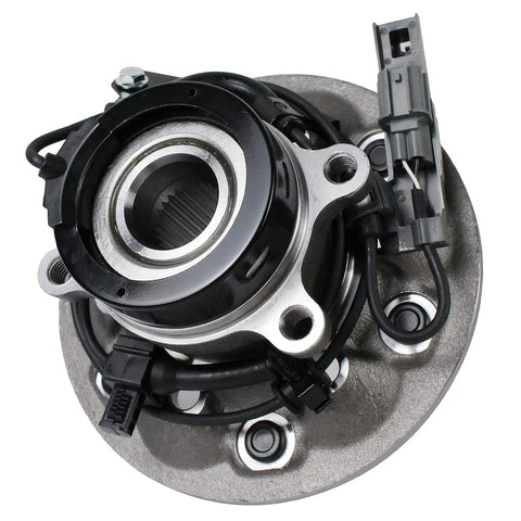 Front Wheel Hub Bearing Assembly For 4WD Rigs And SUVs With ABS Fits Chevy Colorado 2004 To 2008, GMC Canyon, Isuzu, OE style